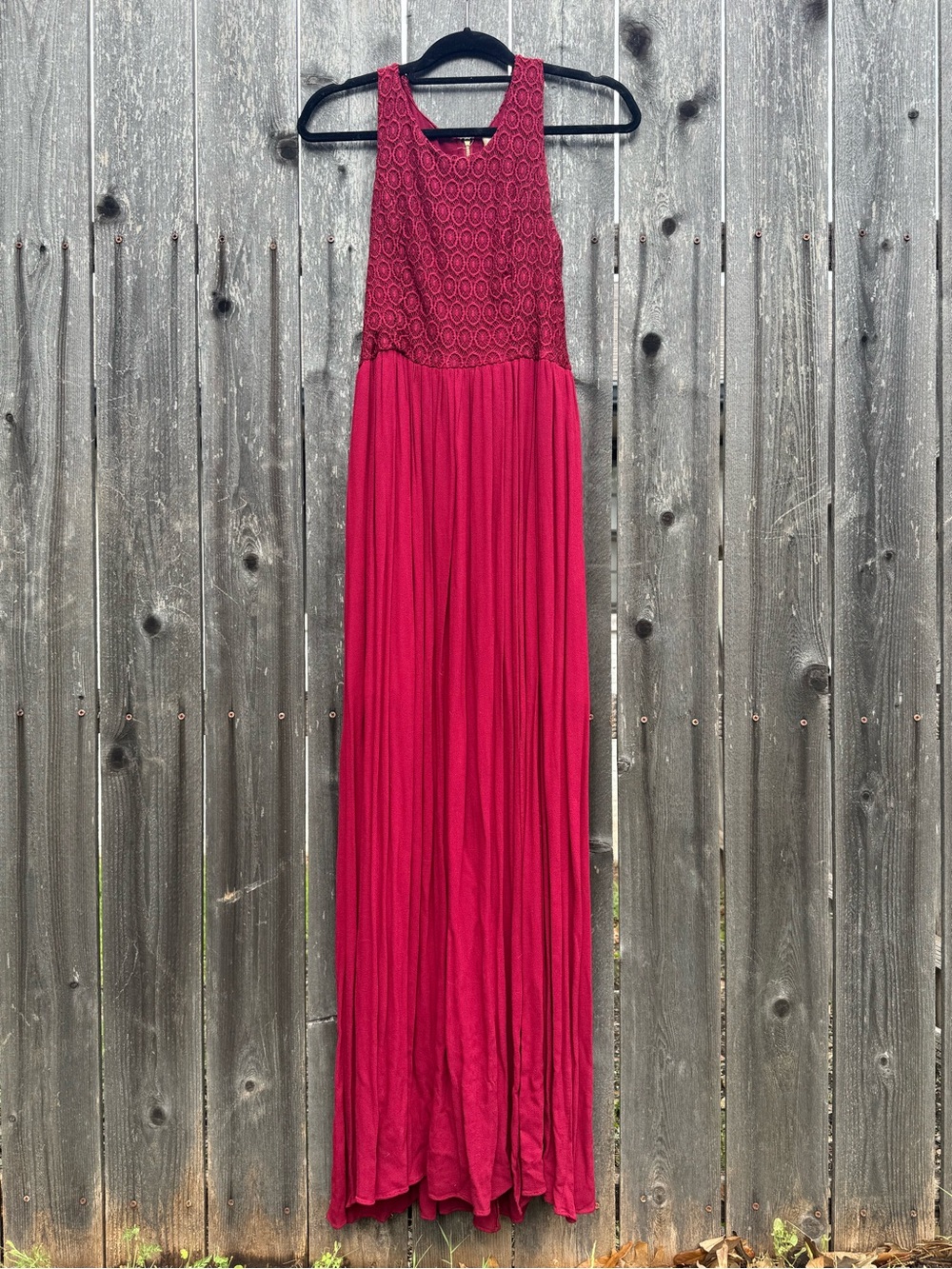 Altar'd State Red Maxi Dress